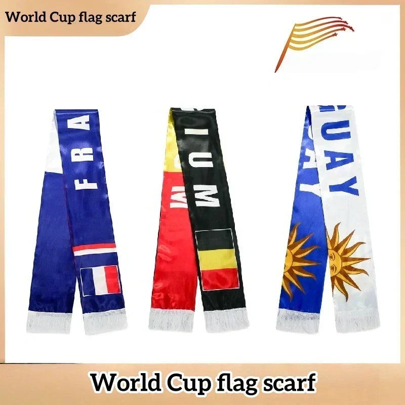World Cup flag scarf